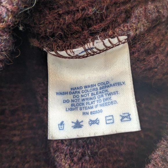 SOLD Land's End 100% Wool Sweater - Size M - EUC - Picture 7 of 8